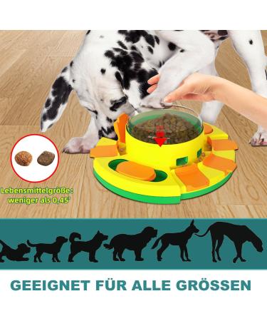 Dufuso Dog Toys - Level 2 Intelligence Toys for Large Medium & Small Dogs - Enhance Your Dog's Learning & Playtime - A-Green - Buy Online on GoSupps.com