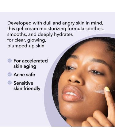 Clover Balancing Water Balm | Natural Gel-Cream Moisturizer for Sensitive Skin | Hydrates Soothes & Smooths with Linoleic Acid Ceramides & Peptides | Cruelty-Free & Vegan Face Cream - 60 ml - Buy Online on GoSupps.com