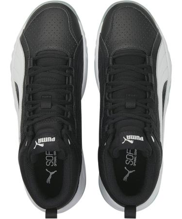 PUMA Men's Rebound Future Evo 12 Black/White - Stylish and Comfortable Sneakers - Buy Online on GoSupps.com
