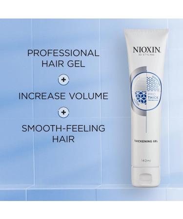 Nioxin 3D Styling Thickening Hair Gel 140ml - Amplify Volume and Texture - Buy Online on GoSupps.com