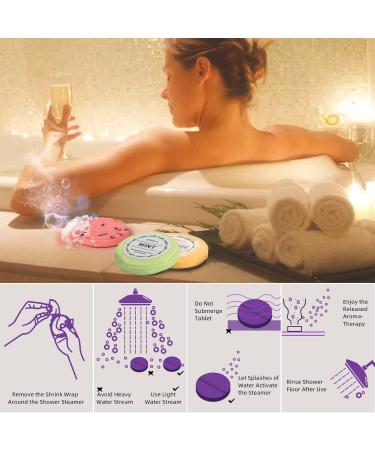 Shower Steamers Bath Bombs Fizzer Set Gift for Women - Buy Online on GoSupps.com