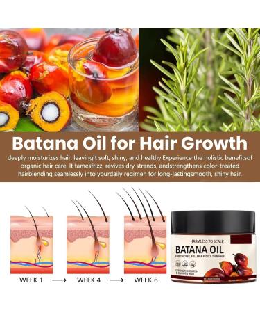 120ml Batana Oil for Hair Growth Smoothing Hair Serum Hair Care for Damaged Hair Batana Oil Hair Smoothing Conditioner Hair Growth Women Raw Batana Oil for Hair Growth Hair Growth Serum for Women - Buy Online on GoSupps.com