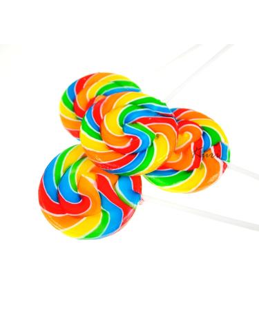 Buy Rainbow Spiral Lollipops 30g 18 Pieces | Colorful Sweet Treats for International Shipping - Buy Online on GoSupps.com