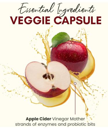 Buy Zealthy Life Organic Keto Apple Cider Vinegar Capsules - 1200 mg 120 Vegetarian Capsules Supports Weight Loss & Digestion - International Shipping Available - Buy Online on GoSupps.com