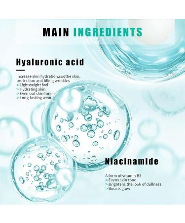 Hydrating Face Primer | Makeup Gel Base for Invisible Pores - 24ml Invisible Pores and Foundation Daily Hydrating Facial Moisturizer for All Skin Types Pologmase 02#pink - Buy Online on GoSupps.com