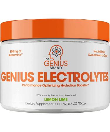 Genius Electrolyte Powder - Lemon Lime - 30 Servings