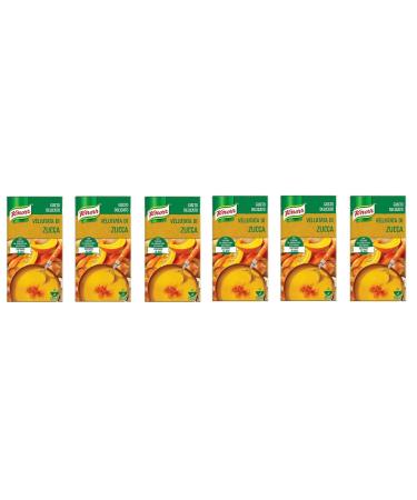 Knorr Knorr Vellutata Di Zucca Set of 6 pumpkin creams Delicate taste 500 ml