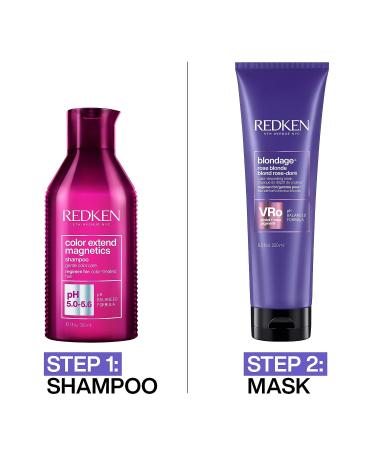 Redken Blondage Color Depositing Mask - Temporary Rose Tint Hair Treatment - 8.5 Fl Oz - Buy Online on GoSupps.com