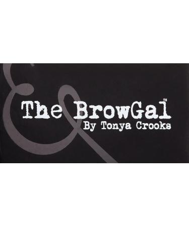 The BrowGal Professional Eyebrow Grooming Scissors | Hand-Made Fine Curved Blade | Stainless Steel | Large Finger Loops | For Men and Women - Black - Buy Online on GoSupps.com