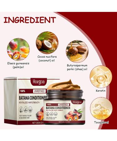 Buy Batana Hair Oil - 100% Pure Organic Oil for All Hair Types | 120g - International Shipping - Buy Online on GoSupps.com