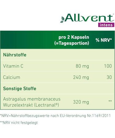 Buy Allvent Intens Capsules for Pollen Flight 30 Capsules | International Shipping | Pharmacy Quality - Buy Online on GoSupps.com