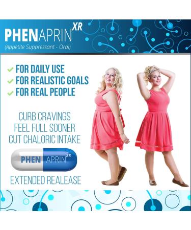 SutraHealth PhenAprin XR Diet Pills for Weight Loss - Strong Appetite Suppressant & Satiety Fiber - Glucomannan & Bitter Orange Complex - Mood & Energy Support for Men & Women - 60 Capsules - Buy Online on GoSupps.com