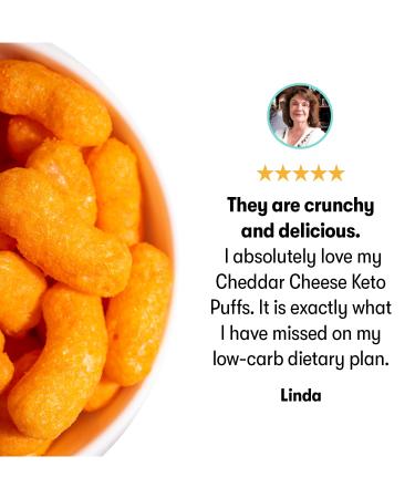 Schoolyard Snacks Low Carb Keto Cheese Puffs - High Protein Cheddar Snacks, 12 Bags - Buy Online on GoSupps.com