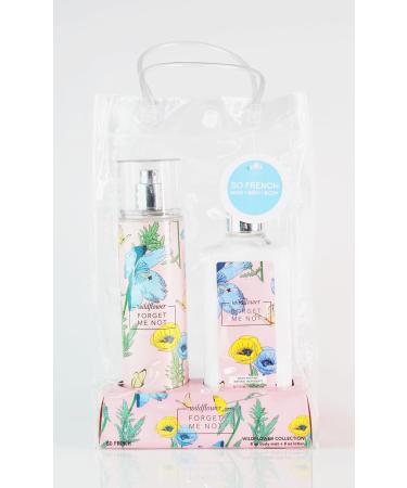 Wildflower Collection Body Mist and Lotion Set (Forget Me Not) - Buy Online on GoSupps.com
