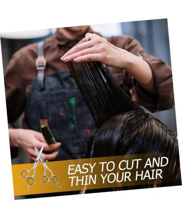 DOITOOL 1 Set Hairdressing Scissor Barber Scissor Professional Clippers for Barbers Handle Router Template Stainless Steel Teeth Cosmetic Hairdressing Tool Pink - Buy Online on GoSupps.com