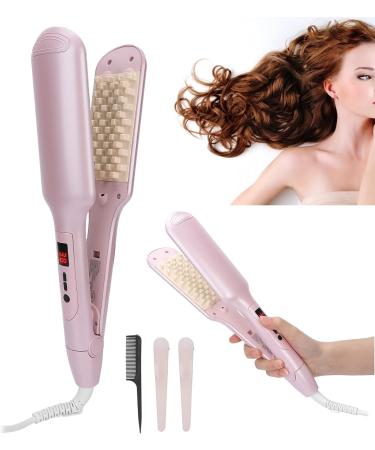LCD Volumizing Curling Hair Iron with Wide Plates for Fluffy Hair Curler - UK - Buy Online on GoSupps.com