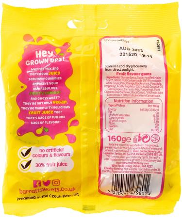 Barratt Fruit Salad Creations 8 x 160g - Buy Online on GoSupps.com