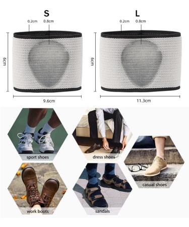 Buy Foot Arch Support Sleeves - 2 Pairs Compression Gel Braces for Flat Feet & High Arch Pain Relief - Unisex S Beige - International Shipping Available - Buy Online on GoSupps.com