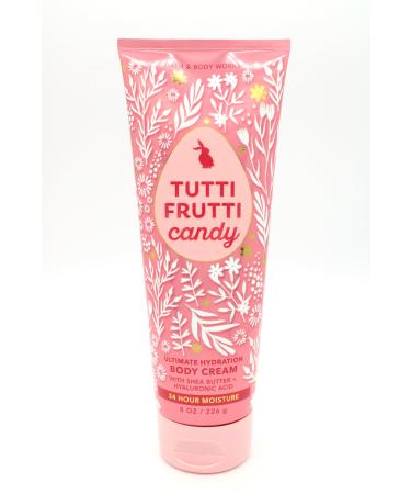 Tutti Frutti Candy BBW Bath and Body Ultimate Hydration Body Cream 8 oz