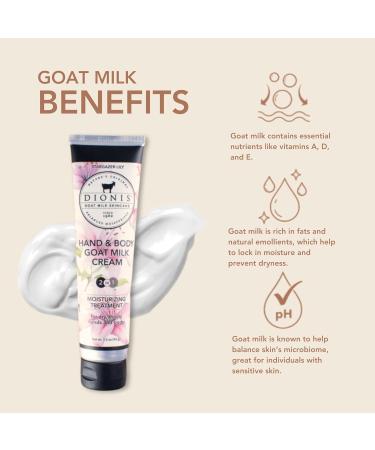 Dionis - Goat Milk Stargazer Lily Scented Skincare Lotion 8.5 oz + Stargazer Lily Scented Hand & Body Cream 3.3 oz - Buy Online on GoSupps.com