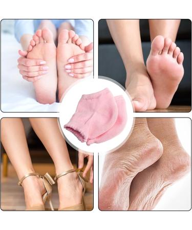 Buy Gel Socks for Moisturizing Dry Skin | Heel & Elbow Gel Sleeves for Athletes Workers & Seniors | Huaxingda - Buy Online on GoSupps.com