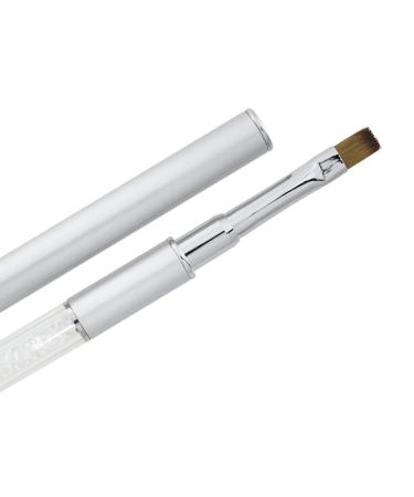 Design Gel Brush Fine Hair - Flat Tip - Size 4