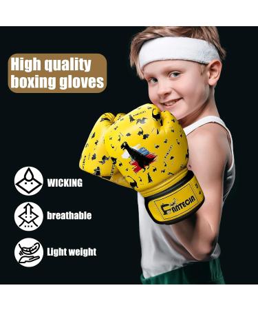Shop Fantecia 6 oz Kids Boxing Gloves - Ideal for Ages 3-8 | Youth Kickboxing Training Gloves for Punching Bags - Buy Online on GoSupps.com