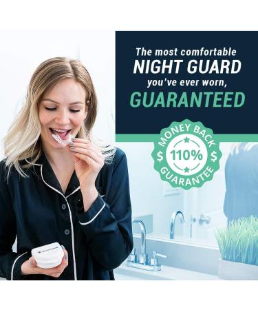 Custom Dental Night Guard for Teeth Grinding | Pro Teeth Guard | Adult-Female Size | 110% Money Back Guarantee - Buy Online on GoSupps.com