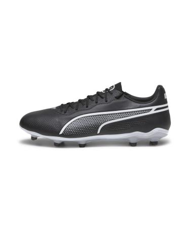 PUMA Unisex King Pro Fg/Ag Soccer Shoe 42 EU Puma Black Puma White