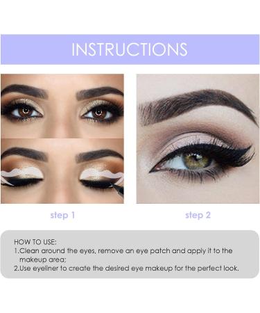 2 box eyeliner pencil template Cat eyeliner pencil template Starter quick makeup tool Winged eyeliner pencil template - Buy Online on GoSupps.com