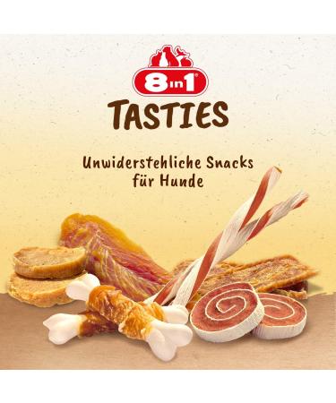 8in1 Tasties Chicken Chips - Gluten-Free Chicken Bites Treats | 85g International Shipping Available - Buy Online on GoSupps.com