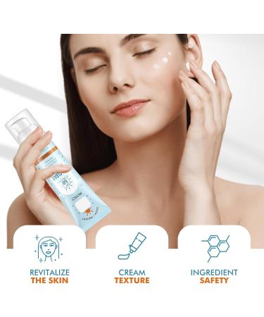  Utapossin Moisturizing Sunscreen for Face Moisturizing Protective Face Cream Sunscreen Lotion Face and Neck Sunscreen Anti-Aging Elastic and Antioxidant Action - Buy Online on GoSupps.com