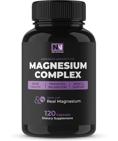 Nobi Nutrition Magnesium Complex for Women & Men - 60 Capsules
