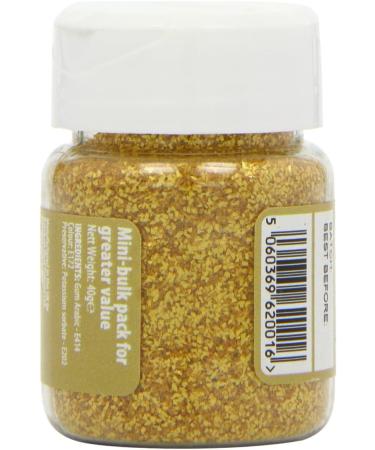 Rainbow Dust Colours Edible Glitter Gold Mini Bulk 40 g - Buy Online on GoSupps.com