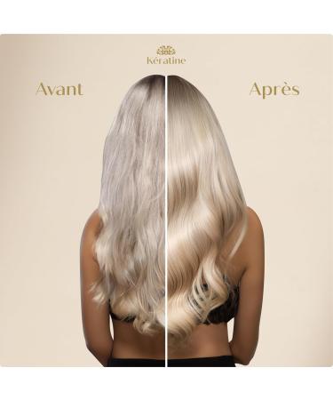 ARGANICARE | Keratin Shampoo + Conditioner | Intensely Regenerates Hair | Prevents and Treats Split Ends | Soft Silky and Shiny Hair | Made in France | 2x400ML - Buy Online on GoSupps.com