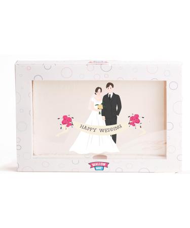 Wedding Celebration Giant Marshmallow - Personalised Gift - Bride And Groom - Just Married - Gift for Wedding - Couple Gift - Unique Gift