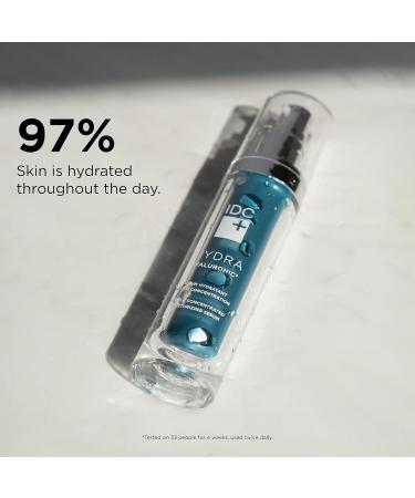 IDC Dermo Hydra Hyaluronic Moisturizing Serum - Anti-Aging Hydration for Face Eyes & Neck | 1 fl oz Hyaluronic Acid Moisturizer - Buy Online on GoSupps.com