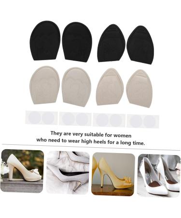 NOLITOY Forefoot Shoe Pads for Women - Metatarsal Inserts & High Heel Foot Cushions | 4 Pairs EVA Ball of Foot Pads - Buy Online on GoSupps.com