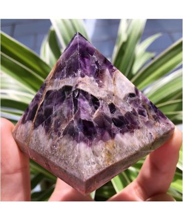 Natural Dream Amethyst Quartz Crystal Pyramid 4.5-5cm Stone Crystal Reiki - Buy Online on GoSupps.com