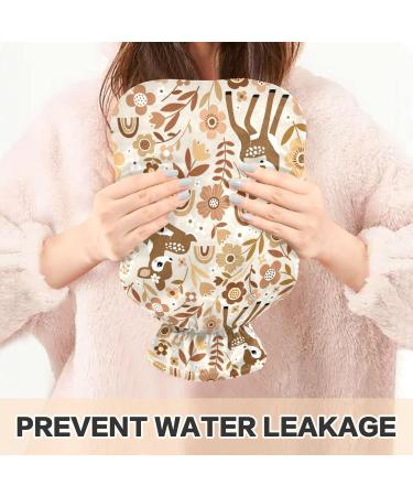 Naanle 2L Transparent Heat Bottle | Large Hot Water Bottle for Warm & Cold Therapy | Pain Relief for Hand & Foot | Ideal for Bed Use - Buy Online on GoSupps.com