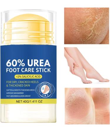 Anti-Crack Foot Cream Stick - 40g Non-Greasy Balm Stick - Moisturizing Heel Cream for Women and Men for Rough Skin for Winter Care of Cracked Heels - Buy Online on GoSupps.com