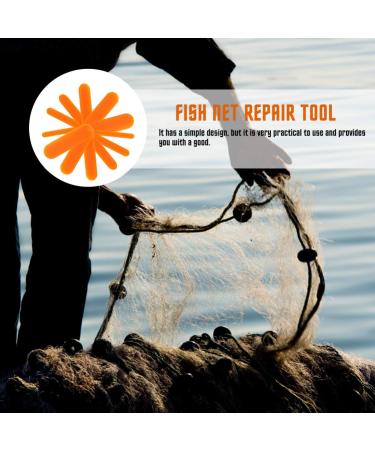 BESPORTBLE 12pcs Fishing Netting Needle Shuttle - Plastic Fish Net Repair Tools for Fisherman - Weaving, Sewing, Knitting Home Supplies - Buy Online on GoSupps.com