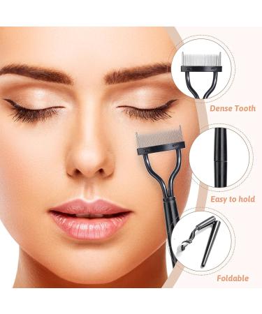 BS-MALL Eyelash Grooming Brush Set - 5 Piece Eyelash Separator, Mascara Applicator, Eyebrow Scissors & Comb for Makeup Supplies - Buy Online on GoSupps.com