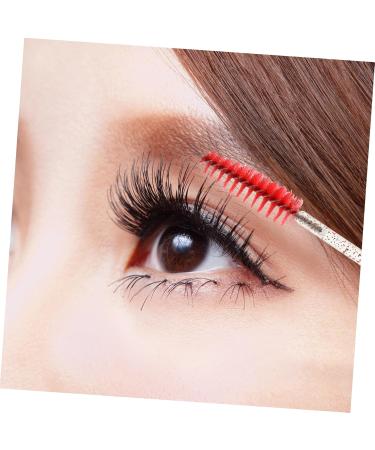 Ipetboom 30 Pcs Diamond Mascara Brush Makeup Mascara Tube Cleaning Brush Mascara Applicator Miss 11.3x1.1cmx3pcs Orange Redx3pcs - Buy Online on GoSupps.com