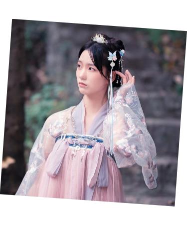 minkissy 3 Pairs Hanfu Headwear Tassel Hair Clip Hanfu Hair Clips Hair Clips for Thin Hair Japanese Kimono Hair Pin Hair Styling Accessories Kanzashi Hair Clip Girl Miss China Metal Acrylic - Buy Online on GoSupps.com