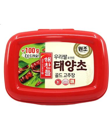 SPICEHUB CJ Haechandle Medium Hot Chilli Pepper Paste (Square) Gochujang Brown 500 g - Buy Online on GoSupps.com