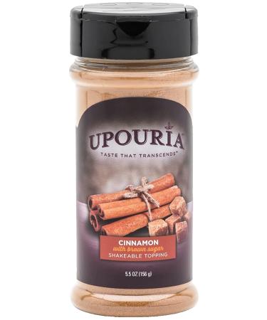 Upouria Cinnamon with Brown Sugar Shakeable Topping, 5.5 Ounce Jar