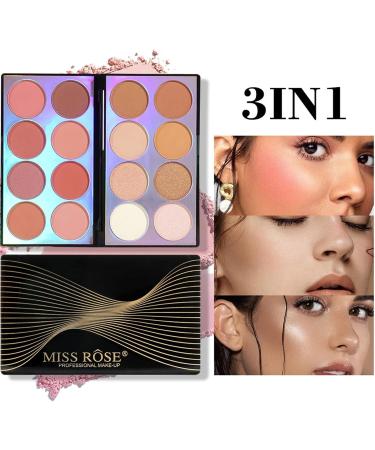 eye makeup matte glitter makeup - highly pigmented matte shimmer eyeshadows cosmetic gift kit for women - Buy Online on GoSupps.com