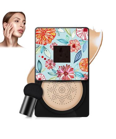 Lasuify Lasuify Mushroom Head Air Cushion CC Cream Lasuify Mushroom Head Air Cushion CC Cream Foundation Long-Lasting Matte Waterproof (White)